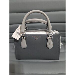 Michael Kors Marilyn Bag Women's Slate Saffiano Leather Crossbody Strap